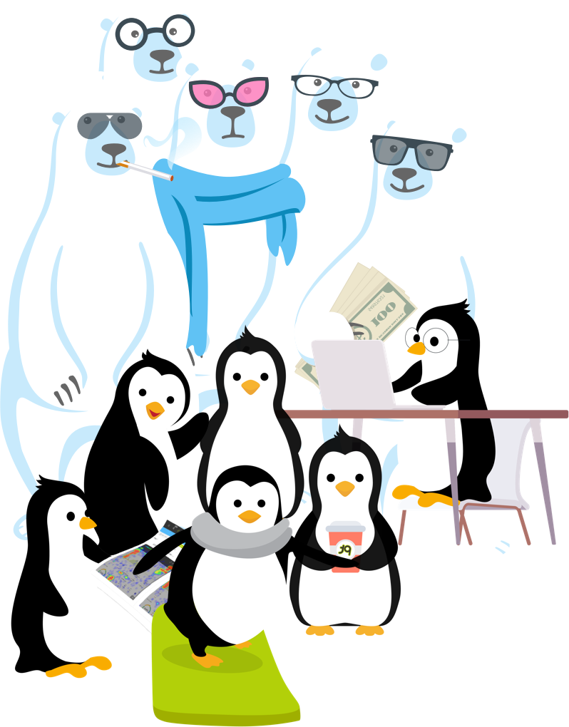 Bears and Penguins